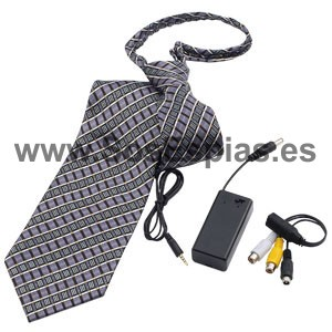 Pinganillo con Camara corbata